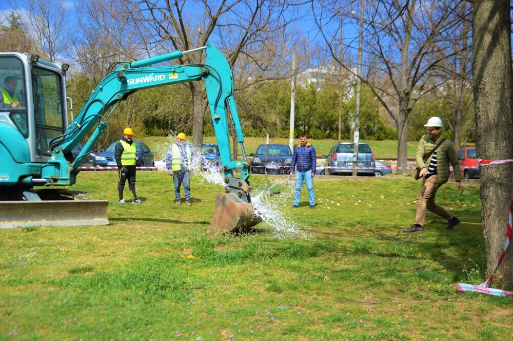 Нова спортна площадка ще радва жителите в ж.к „Орбита“, кв. „Грамада“