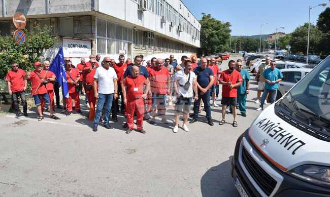 Варна - медици - протест