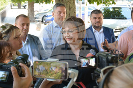 Русе - Корнелия Нинова - посещение