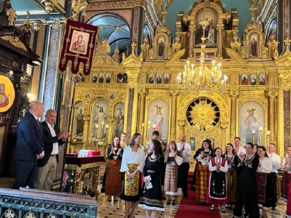 Берлинският хор „BulCanto“ изнесе концерт в Желязната църква в Истанбул