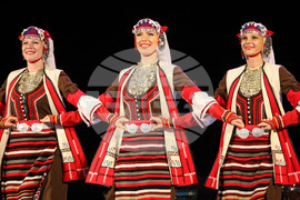 Бургас - Жечка Сланинкова - юбилеен фолклорен концерт