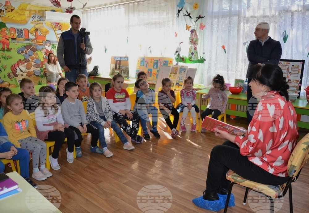 Видинска детска градина се включи в националния маратон на четенето
