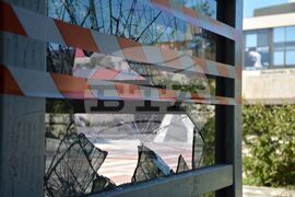 Благоевград - асансьор - вандалска проява