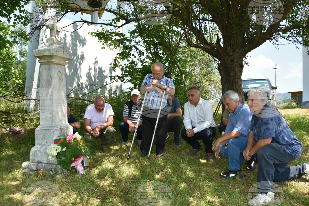 Сърбия - Село Божица - поручик Генчо Неделчев - почит