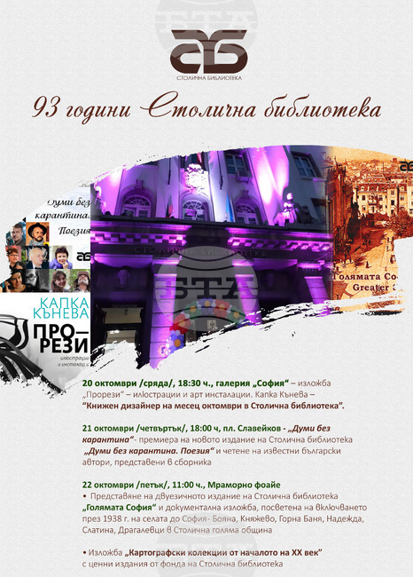 На рождения си ден Столичната библиотека очаква 70-хилядния си читател