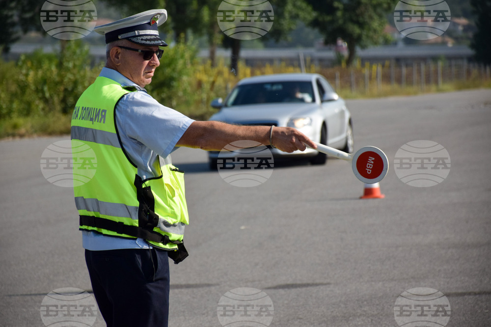 Благоевград - автомагистрала Струма - полицейска операция