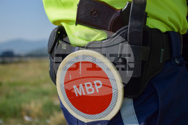 Благоевград - автомагистрала Струма - полицейска операция