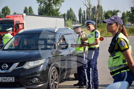 Благоевград - автомагистрала Струма - полицейска операция