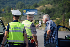 Благоевград - автомагистрала Струма - полицейска операция