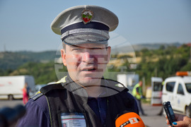 Благоевград - автомагистрала Струма - полицейска операция