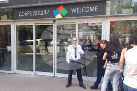 Търговски център - сигнал за бомба