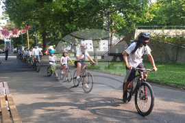 Момчилград - велосипедисти - обучение по безопасно каране