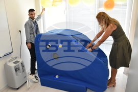 Хасково - деца с увреждания - барокамера