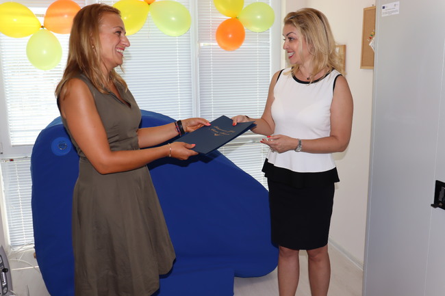 Община Хасково: Първата барокамера за кислородна терапия в областта е в Дневен център за подкрепа на деца с увреждания и техните семейства в Хасково