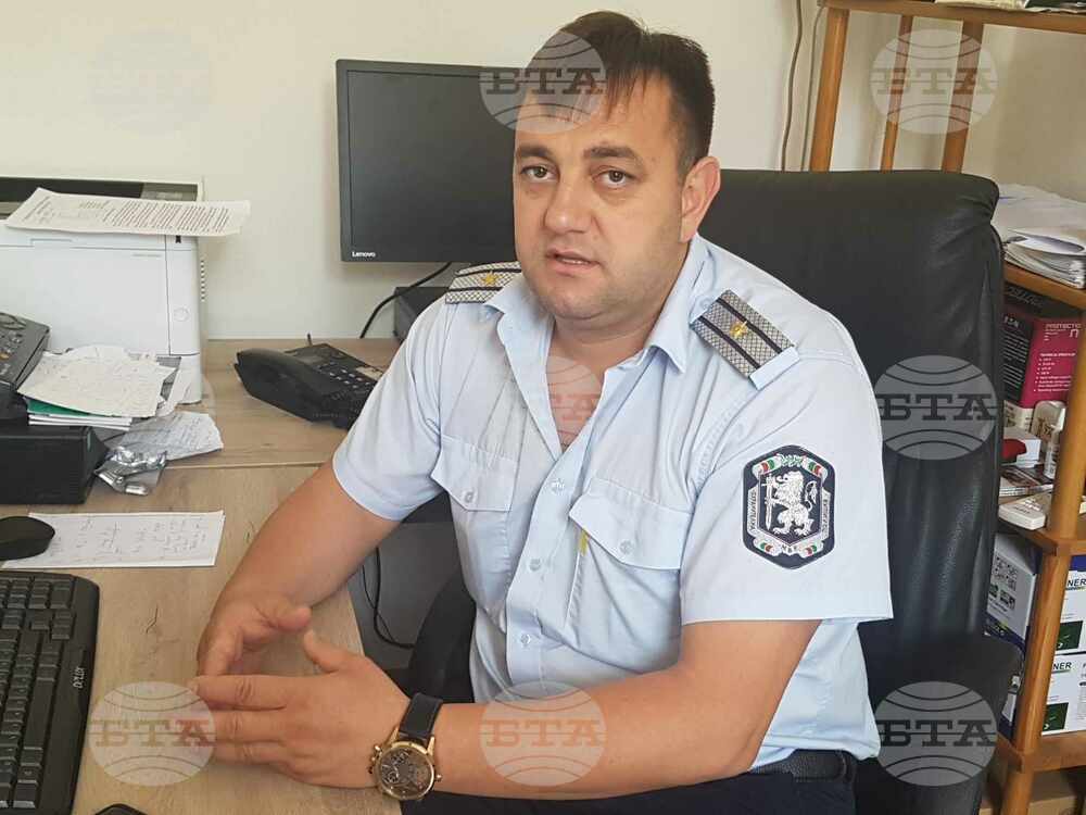Служител на хасковската полиция получи писмена похвала след оказана помощ на припаднала жена