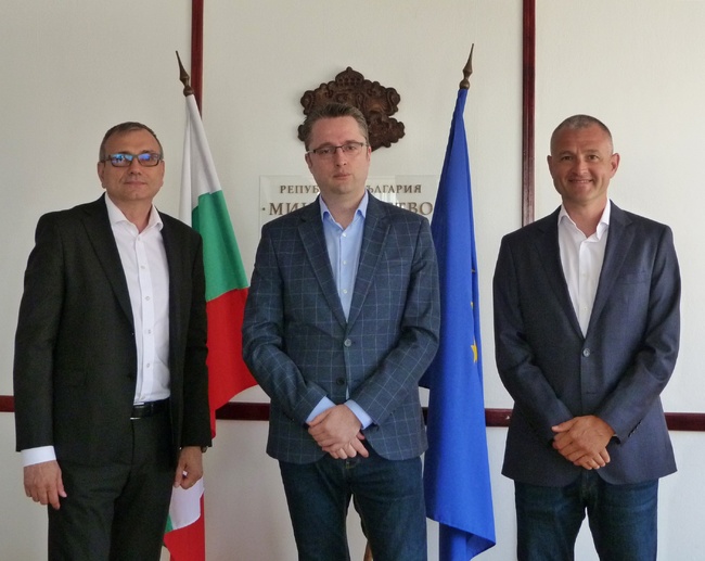 МК: Зам. - министър Виктор Стоянов се срещна с регионалния директор на CISAC за Европа Митко Чаталбашев