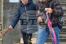 Хасково - пенсионери - опашка