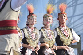 На Роженските поляни започна празничната програма за издигане на българското знаме на 111-метровия пилон „Рожен“
