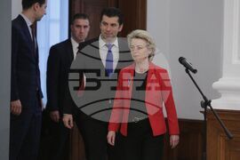 Кирил Петков - Урсула фон дер Лайен - среща