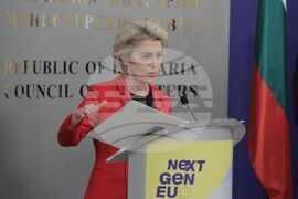 Кирил Петков - Урсула фон дер Лайен - среща
