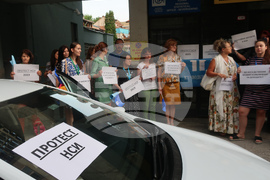 Плевен - служители - протест