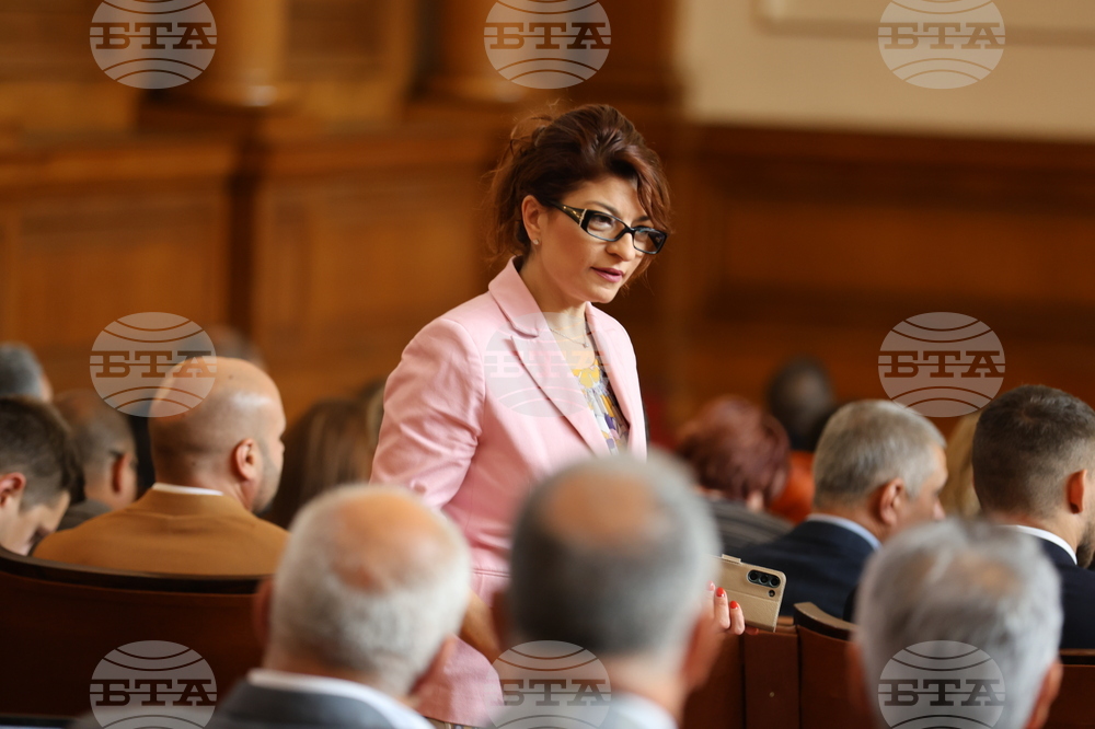 Парламент - заседание -  Десислава Атанасова