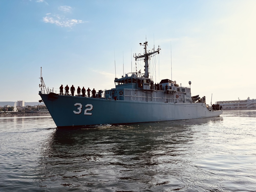 Министерство на отбраната: Започна съвместното учение „Посейдон 2023“ на българските и румънските Военноморски сили