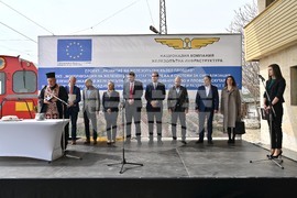 Пловдив - модернизация на жп участъците - церемония