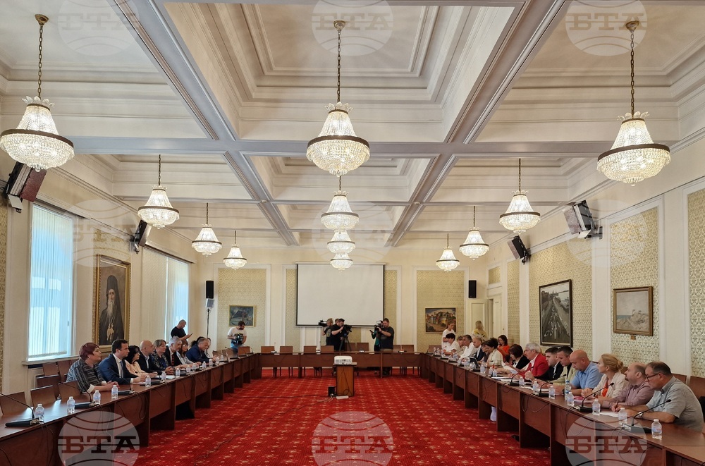 Парламент ГЕРБ-СДС - КНСБ - среща 