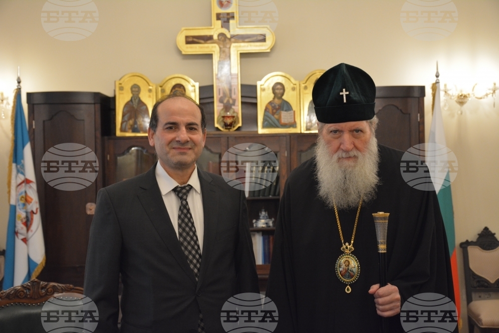 Bulgarian Patriarch Receives Syrian Charge d’Affaires