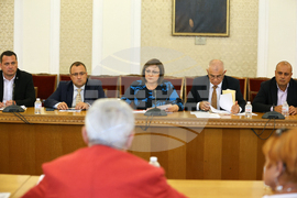 Парламент - БСП - КНСБ - среща