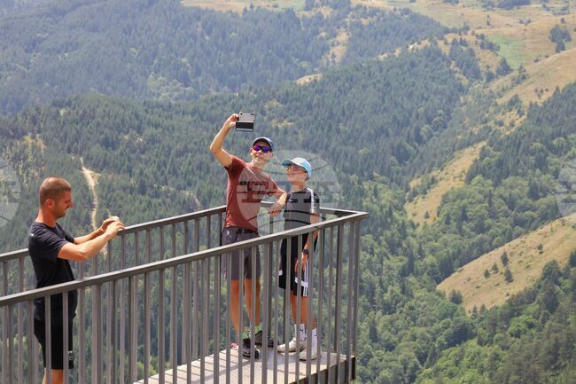 Село Ягодина - панорамна площадка "Орлово око"