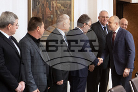 Румен Радев - представители на съсловни организации в системата на здравеопазването и мениджъри на болници - среща