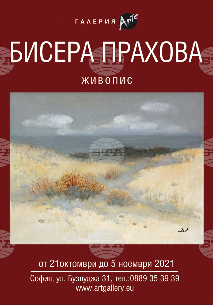 Изложба представя най-новите творби на Бисера Прахова