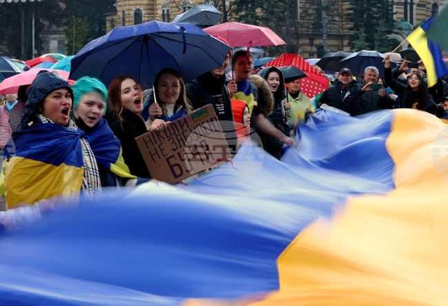 Не сме неутрални! Мирно шествие за Украйна