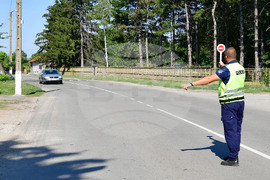 Село Малко Йонково - специализирана полицейска операция - линеен контрол