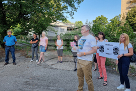 Разград - чист въздух - протест