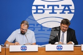 Национален пресклуб на БТА София - НАИМ - БТА - договор - подписване