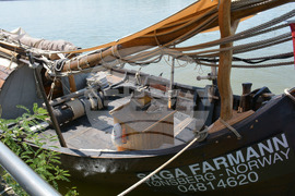 Русе - река Дунав - пристанище - викингски кораб