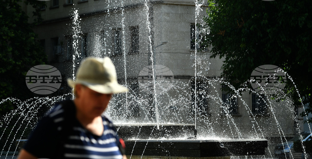 Разград - летни горещини - фонтани