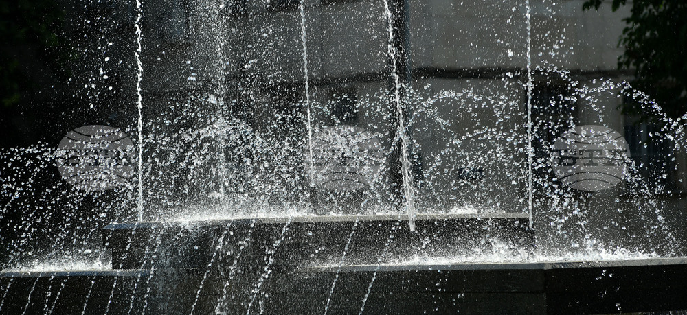 Разград - летни горещини - фонтани