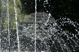 Разград - летни горещини - фонтани