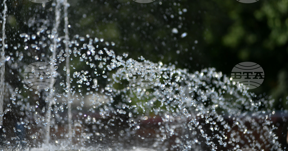 Разград - летни горещини - фонтани