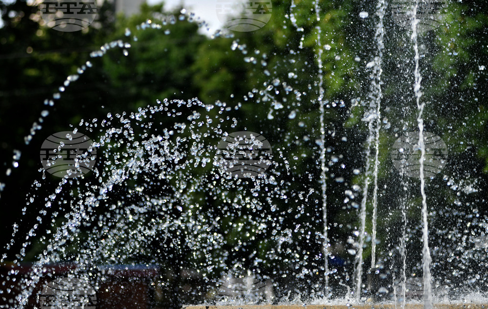 Разград - летни горещини - фонтани