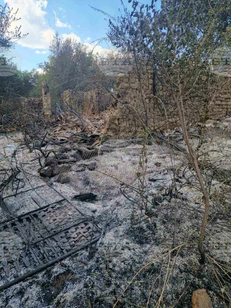 Отново се е разгорял пожарът в силистренското село Стрелково