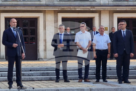 Троян - паметник на Васил Левски - откриване