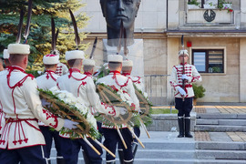 Троян - паметник на Васил Левски - откриване