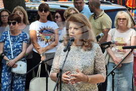 Созопол - паметник на Васил Левски - откриване