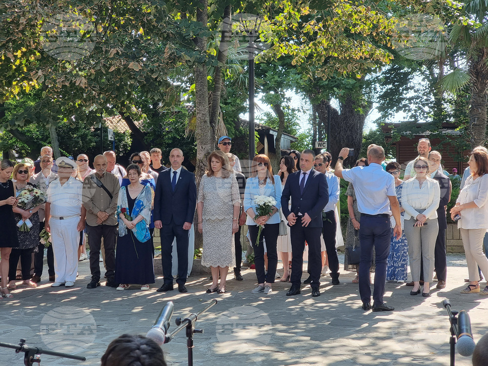 Созопол - паметник на Васил Левски - откриване