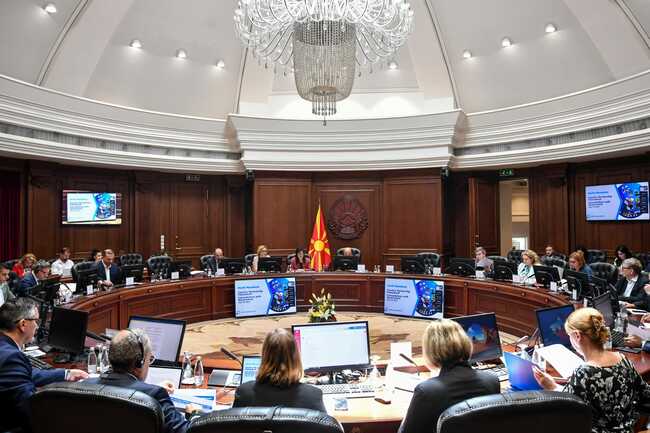 На специално заседание на правителството на Северна Македония е бил представен анализ на новата рамка за партньорство със Световната банка